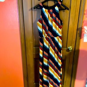 Multicolored maxi dress
